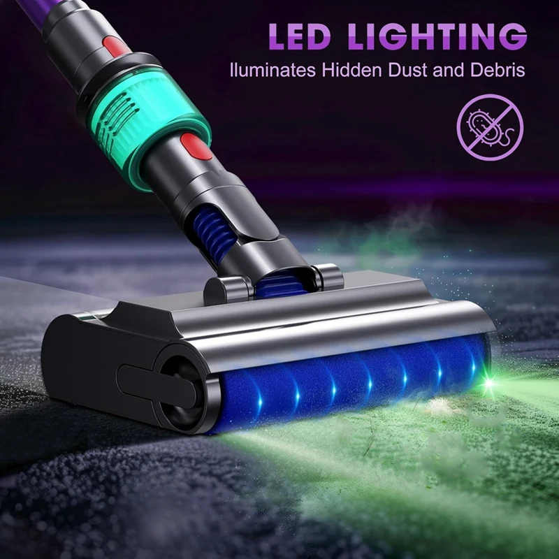 رأس فرشاة لمكنسة Dyson ، ممسحة أرضية كهربائية ، خزان مياه نظيف وقذر للسجاد ، V7 ، V8 ، V10 ، V11 ، V15