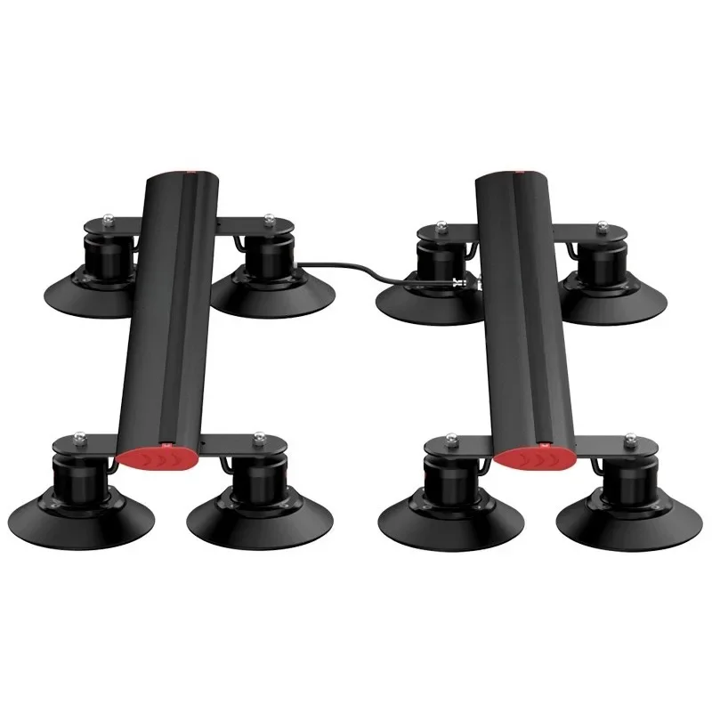 Electric smart, crossbar version suction cup roof rack