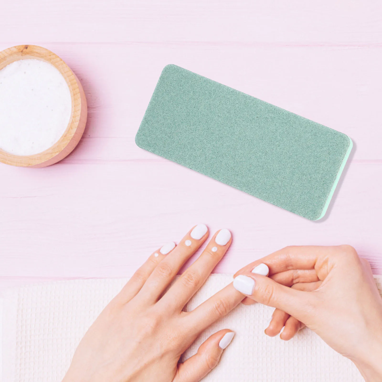 12 Stuks Nagelpolijsten Strips Hoogwaardige Manicure Tool Draagbare Slijpblok Voor Vrouwen Pedicure Wrijven Plaat Nail Art Supplies