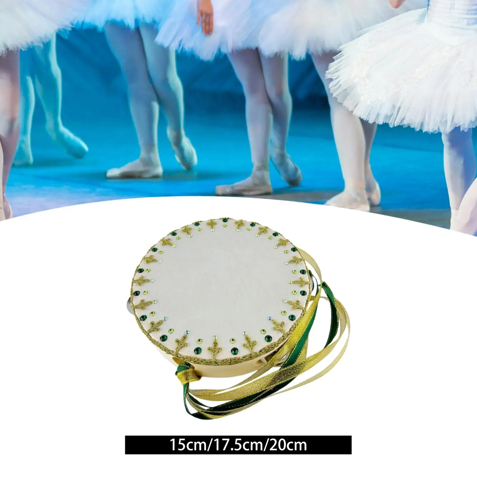 

Балетный бубен ручной работы, ручной бубен, барабан, ручная ударная балетная представление для праздничных вечеринок, КТВ