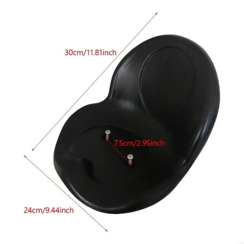 N1HB 어린이 세발 자전거 좌석 교체 편안한 세발 자전거 좌석 안전하고 편안한 라이드 플라스틱 야외 재미에 완벽한 플라스틱