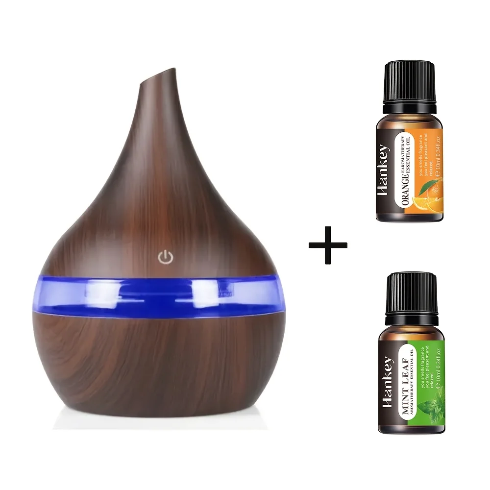 مرطب روائح هادئ يعمل بمنفذ USB ، موزع للزيوت العطرية ، ضوء LED ملون ، جهد منخفض ، إيقاف تلقائي ، من خارج المنزل ، من من من خلال أونصة