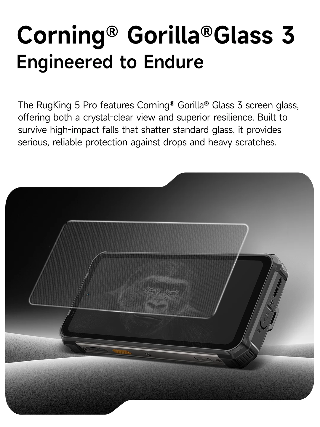 Ulefone RugKing 5 Pro 20000mAh Rugged Phone Android 16 16GB+256GB IP68/IP69K Waterproof Smartphone 6.78 FHD+ Night Camera 4G