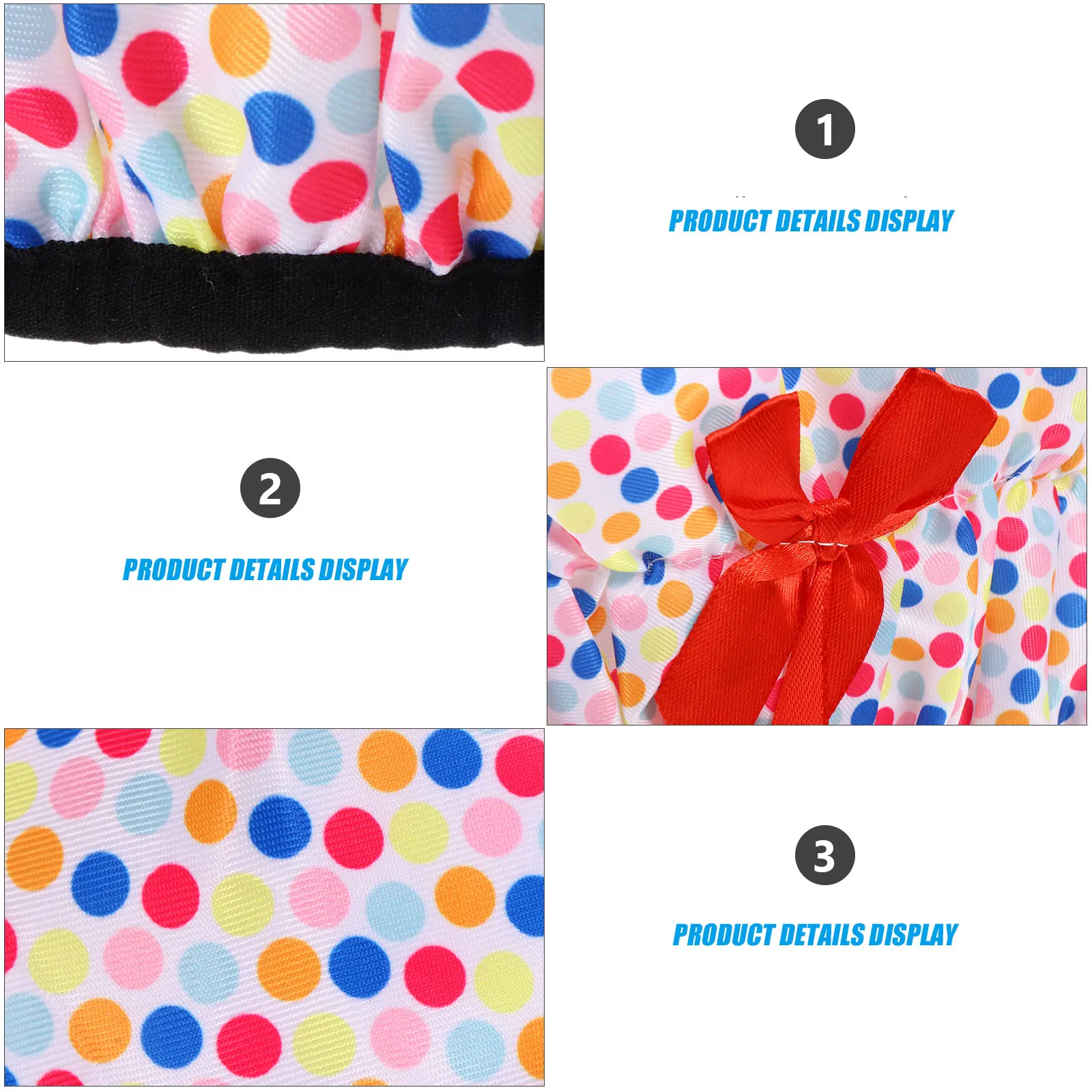 

Waterproof Shower Cap Bath for Women Reusable Hair Caps Double Layer Fabric Bathing Hat Sleep Hat Protect Hair