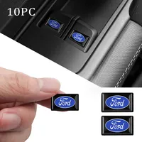 1/2PC Car Styling 3D Epoxy Decoration Emblem Sticker Decal For Ford Fiesta EcoSport ESCORT Ranger Mondeo Mustang FOCUS 2 3 4 5
