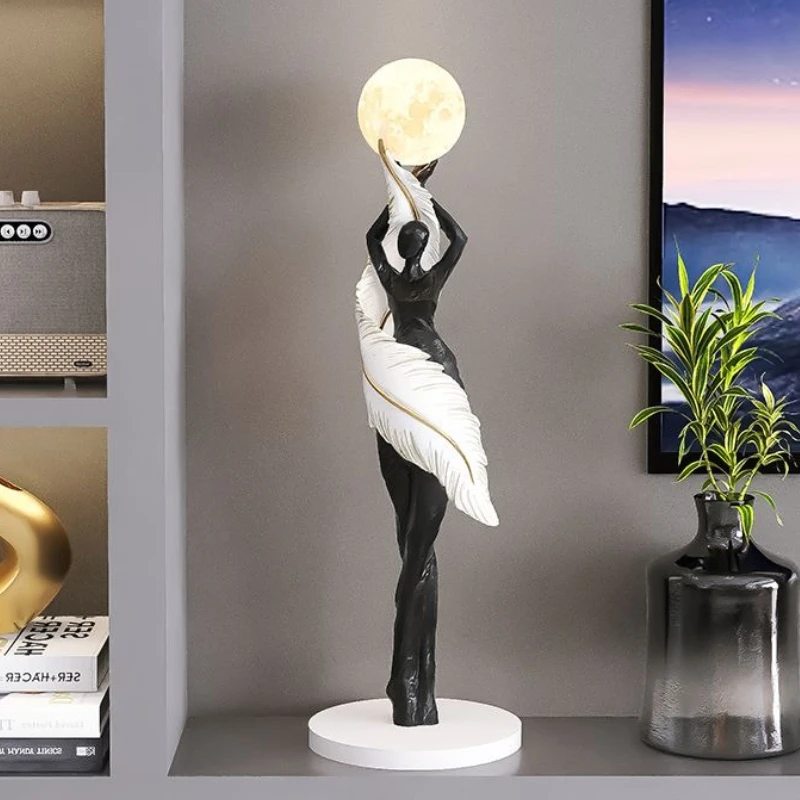 Kreative Ornamente Ästhetische Figuren Moderne Innenskulpturen Raumdekoration Zubehör Schlafzimmer Dekor Heimdekorationen