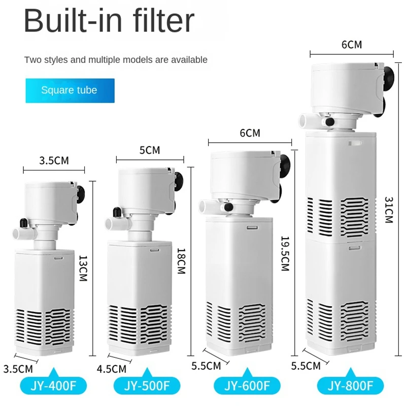 Aquarium filter triad pump circulation pump built-in small aquarium fish small oxygen mute