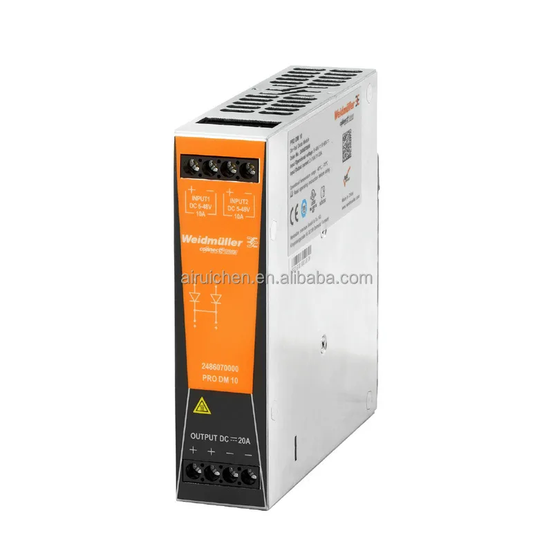 

Original Switch-mode Power Supply Unit,Diode Module, 24VDC PRO DM 10 2486070000 Power Supply Weidmuller