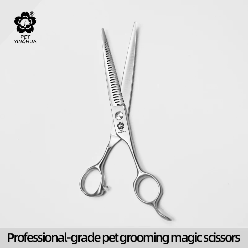 

Yinghua Pet High-end professional grooming scissors, straight magic scissors, Japanese VG10, specially designed for groomers