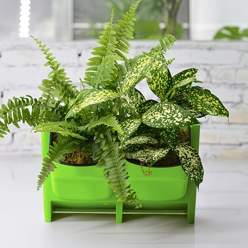 High Quality Planter Vertical Greening Indoor And Outdoor Balcony Hanging Flower Pot Creative Resin Plastic Flower Pot