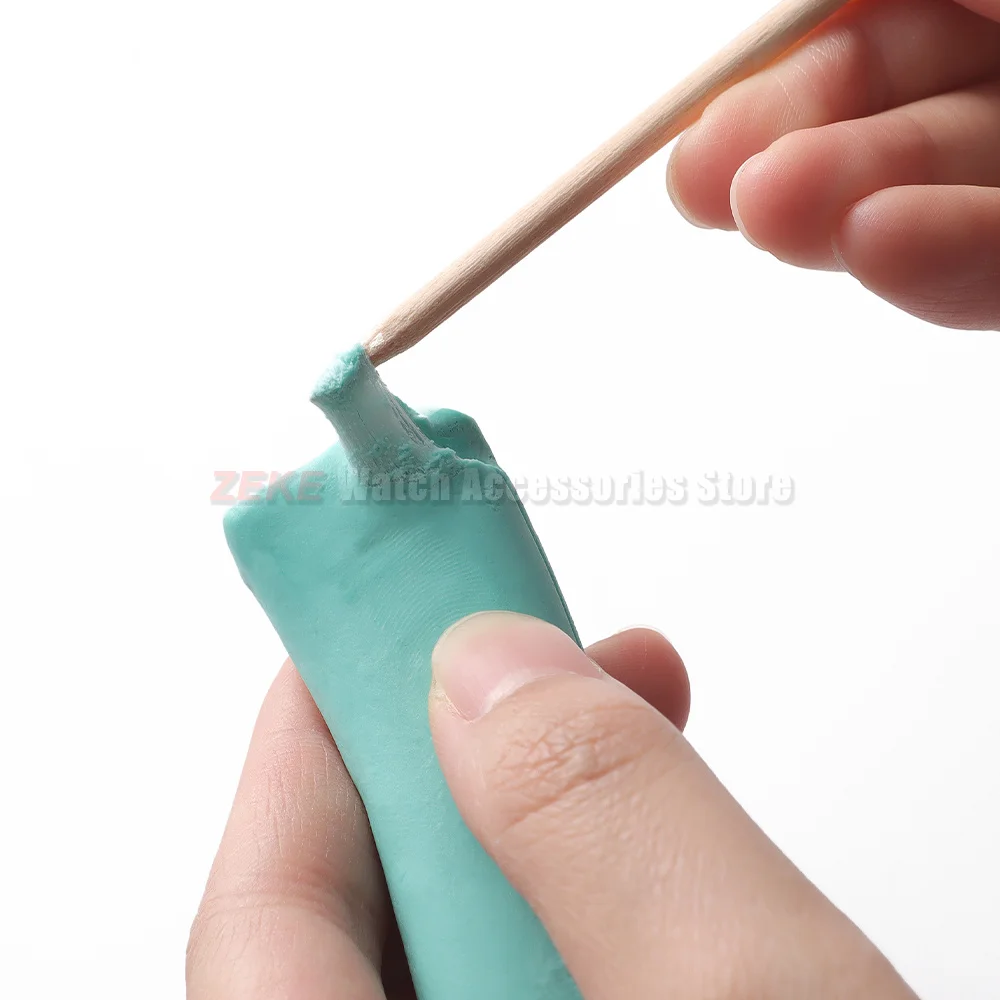 6033 7033 Green Watch Dust Rodico Putty for Watchmaker Professional Bergeon Watch Dial Cleaner Mud Removal Tool Cleaning Clay