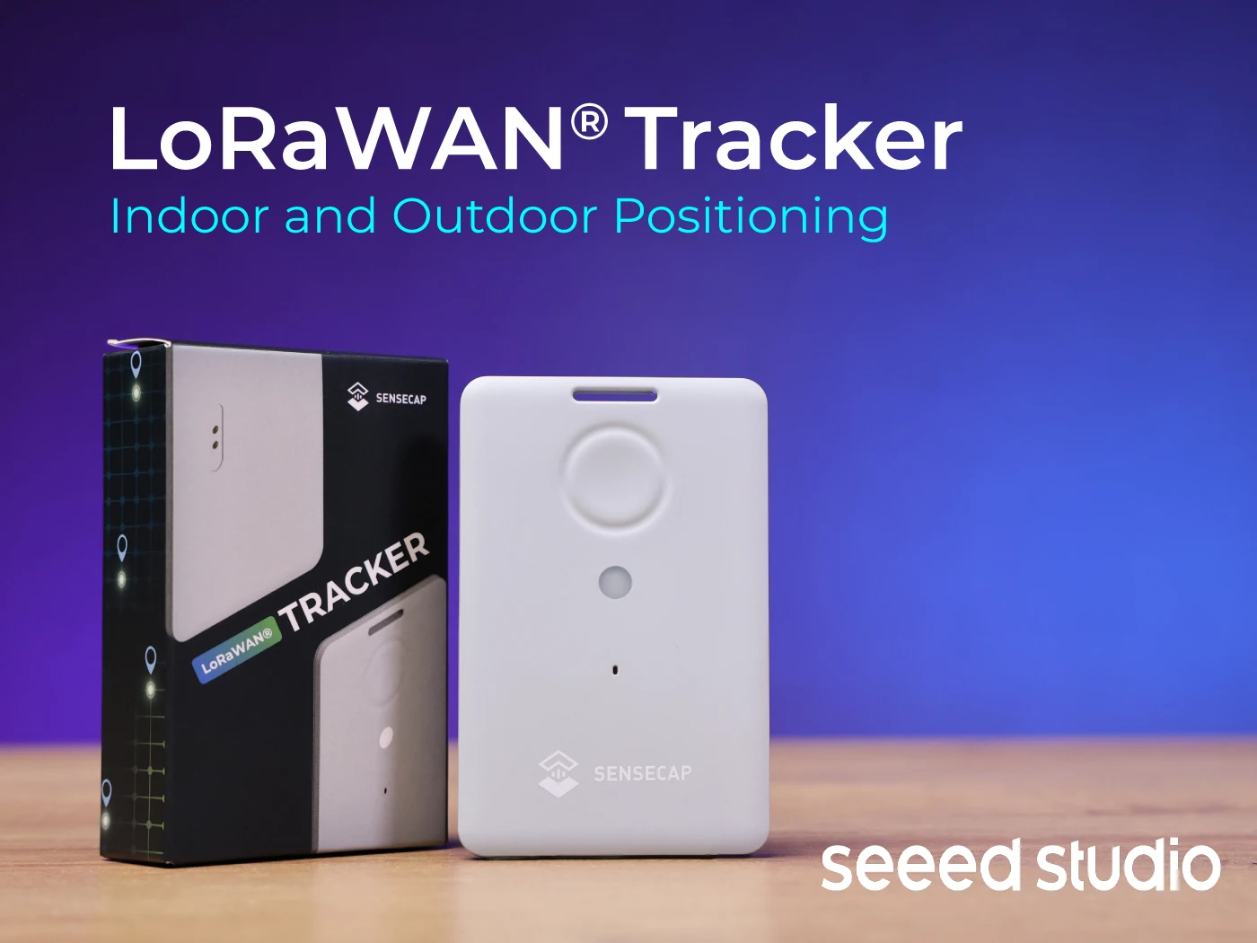 SenseCAP T1000-B LoRaWAN Tracker for Indoor and Outdoor Positioning