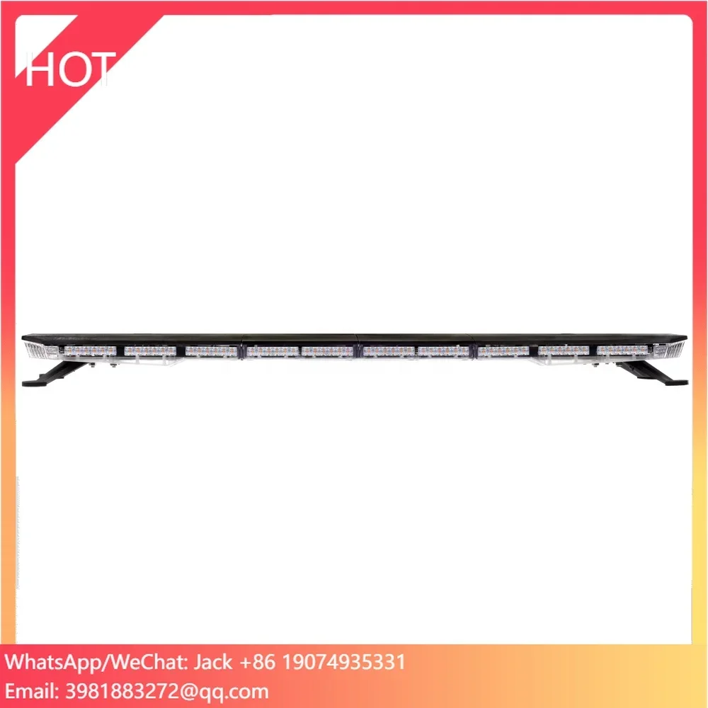 

1200 Mm Waterproof Full Size Roof Mount Emergency LED Light Bar Ambulance Truck Warning Light Bar