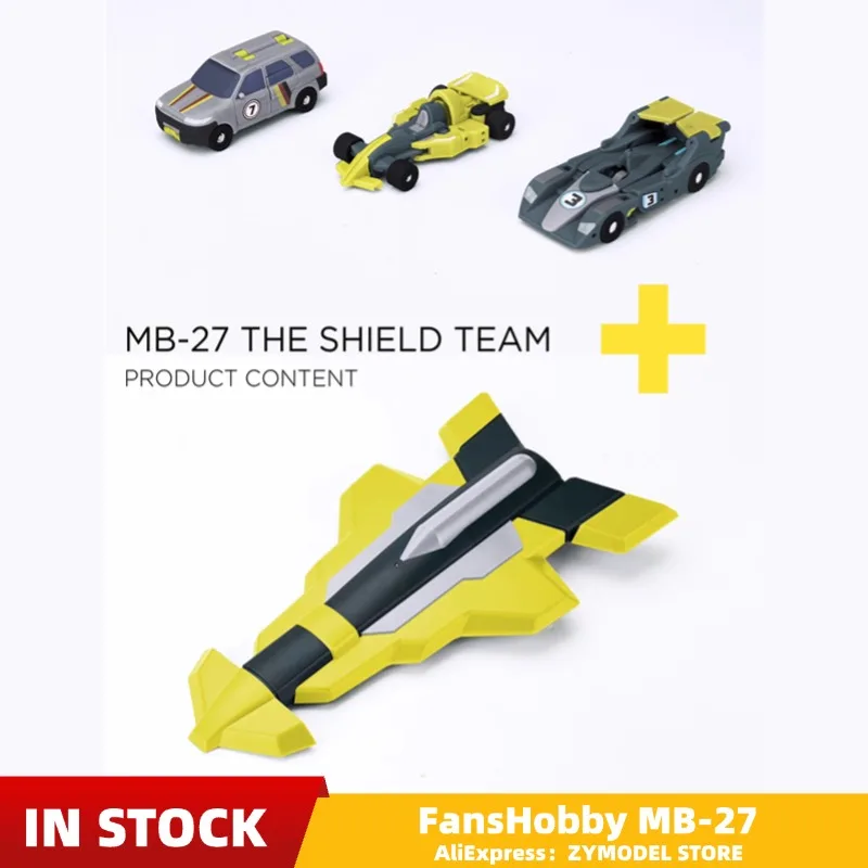 [IN STOCK] Transformation Fans Hobby FH Fans Hobby MB-27 MB27 The Shield Team Action Figure WITH BOX