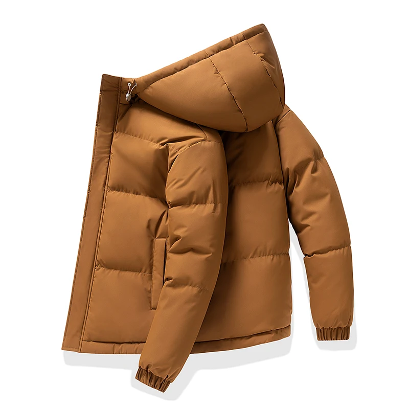 

Winter Short Trendy Brand Stand-up Collar Loose Cotton-padded Jacket Jacket for Teenagers To Keep Warm Protect Against The Cold