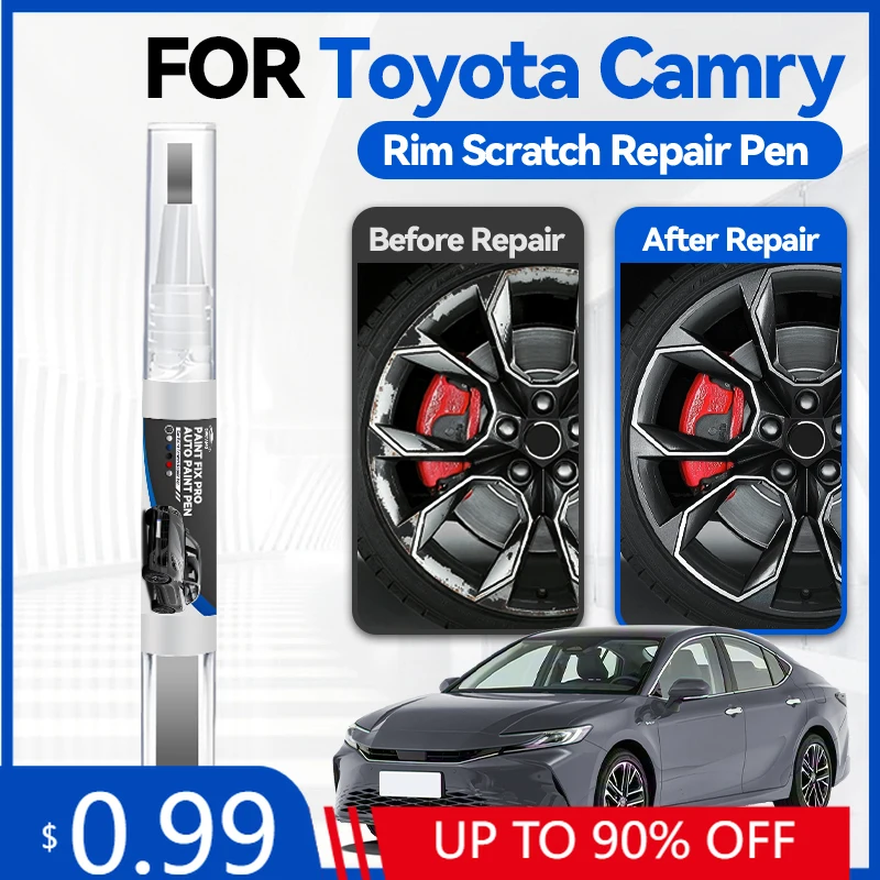 Wheel Hub Touch Up Paint Pen For Toyota Camry 1982-2025 V60 70 80 50 Paint Repair Pen Touch Up Scratch Remover DIY Auto Accessor