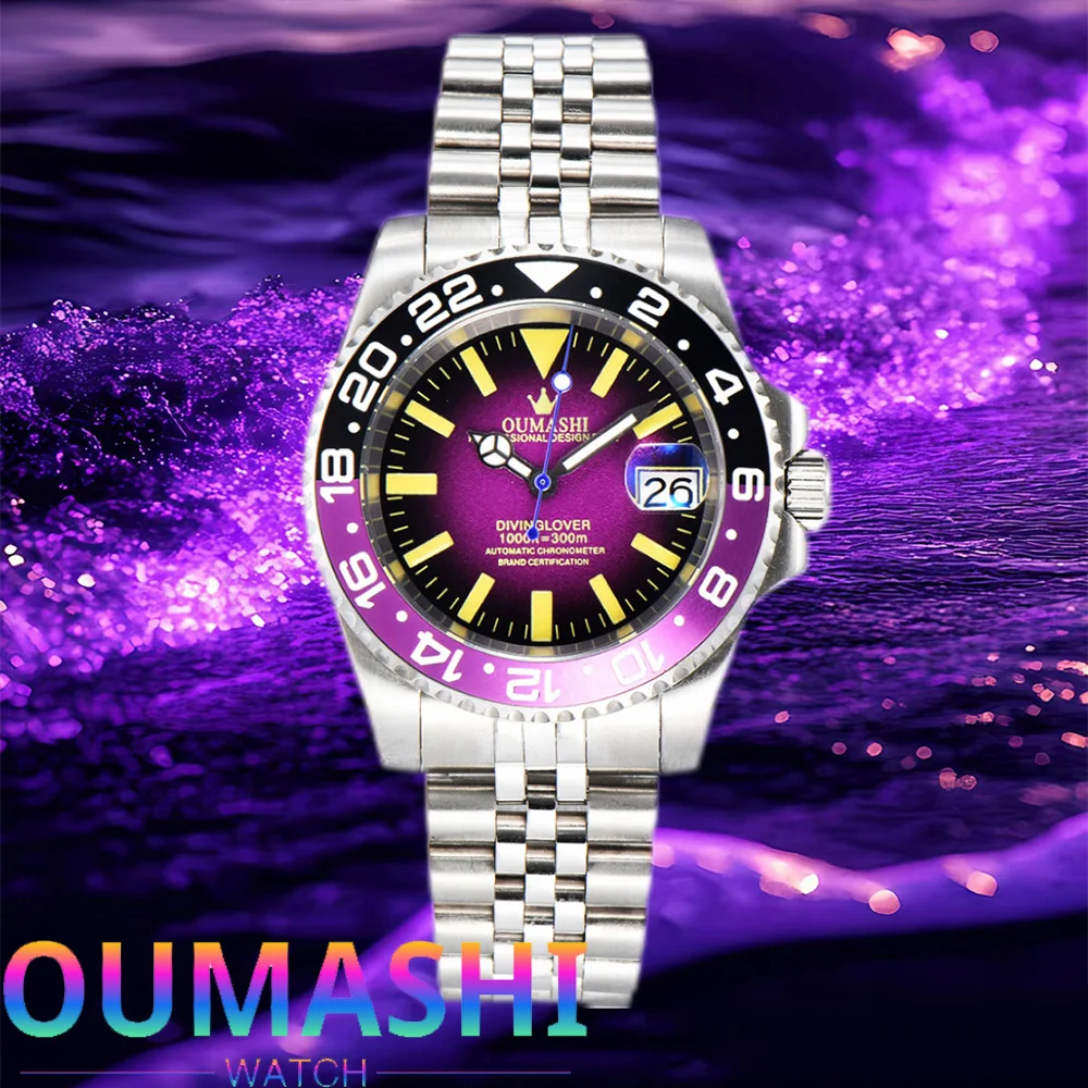 

Watch for Men NH35A WATCH NEW 40MM diver Men Mechanical Watch Luxury Sapphire Glass Automatic Watch NH35 Stainless Steel