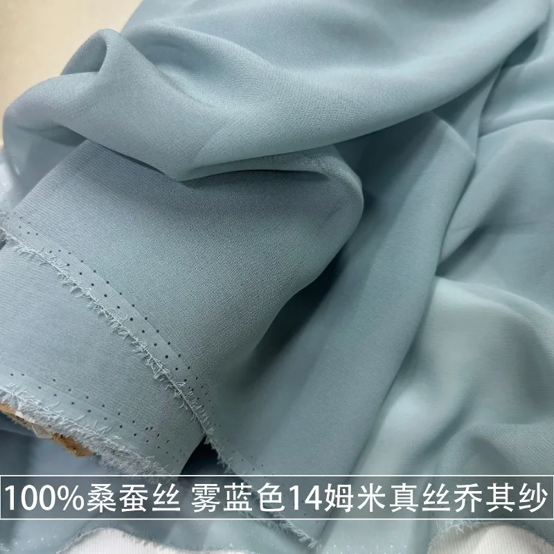 1meter-translucent-elegant-fog-blue-silk-fabric-dress-shirt-100-mulberry-silk-fabric-summer