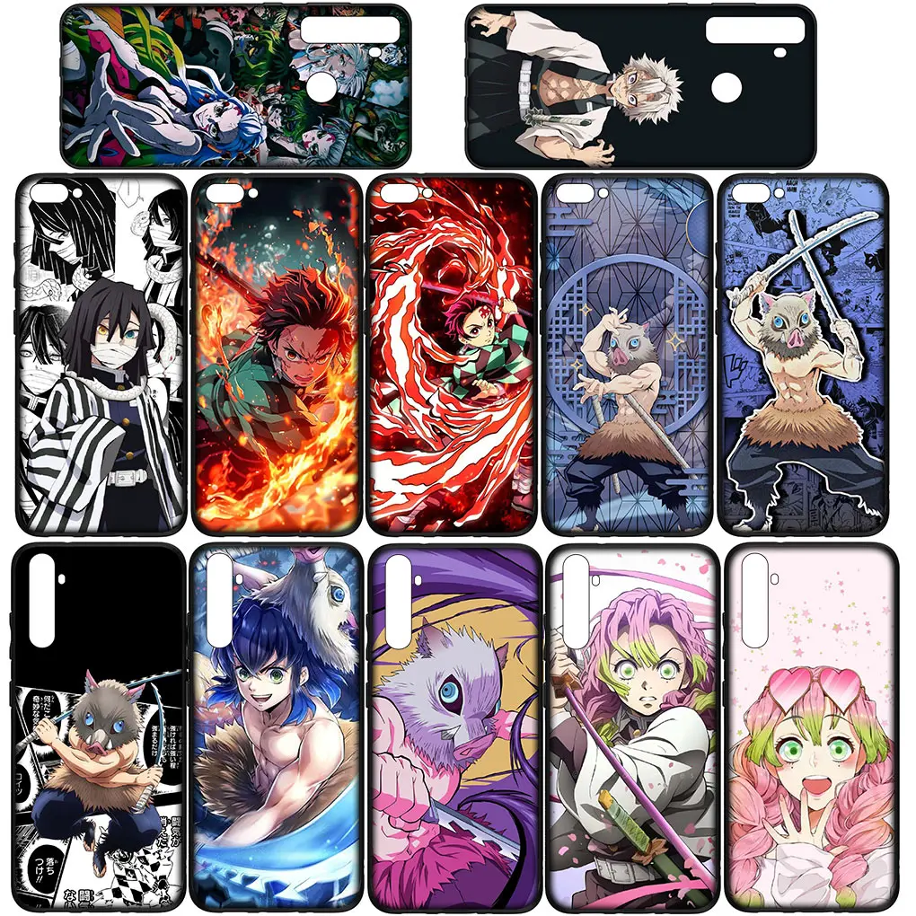 Daki Inosuke Demon Slayer Nezuko Tanjirou Phone Cover Case for Motorola Moto E32 G30 G50 G60 G40 G51 G52 G41 G42 G22 G71 E7 G100