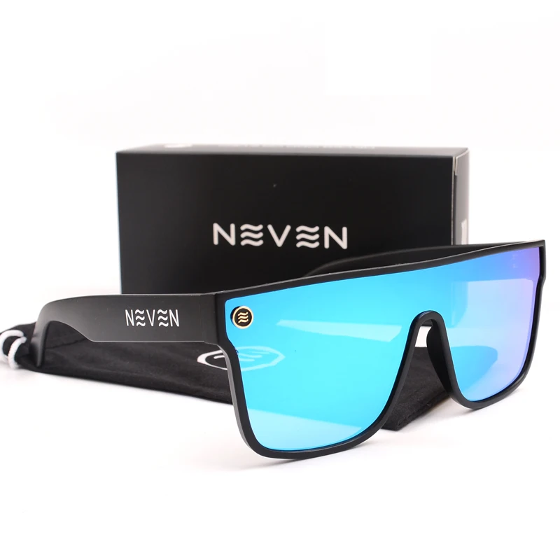 جديد جودة عالية فاخرة NEVEN العلامة التجارية النظارات الشمسية مربع الملتصقة عدسة في الهواء الطلق الدراجات النساء الرجال التدرج عدسة نظارات شمسية UV400