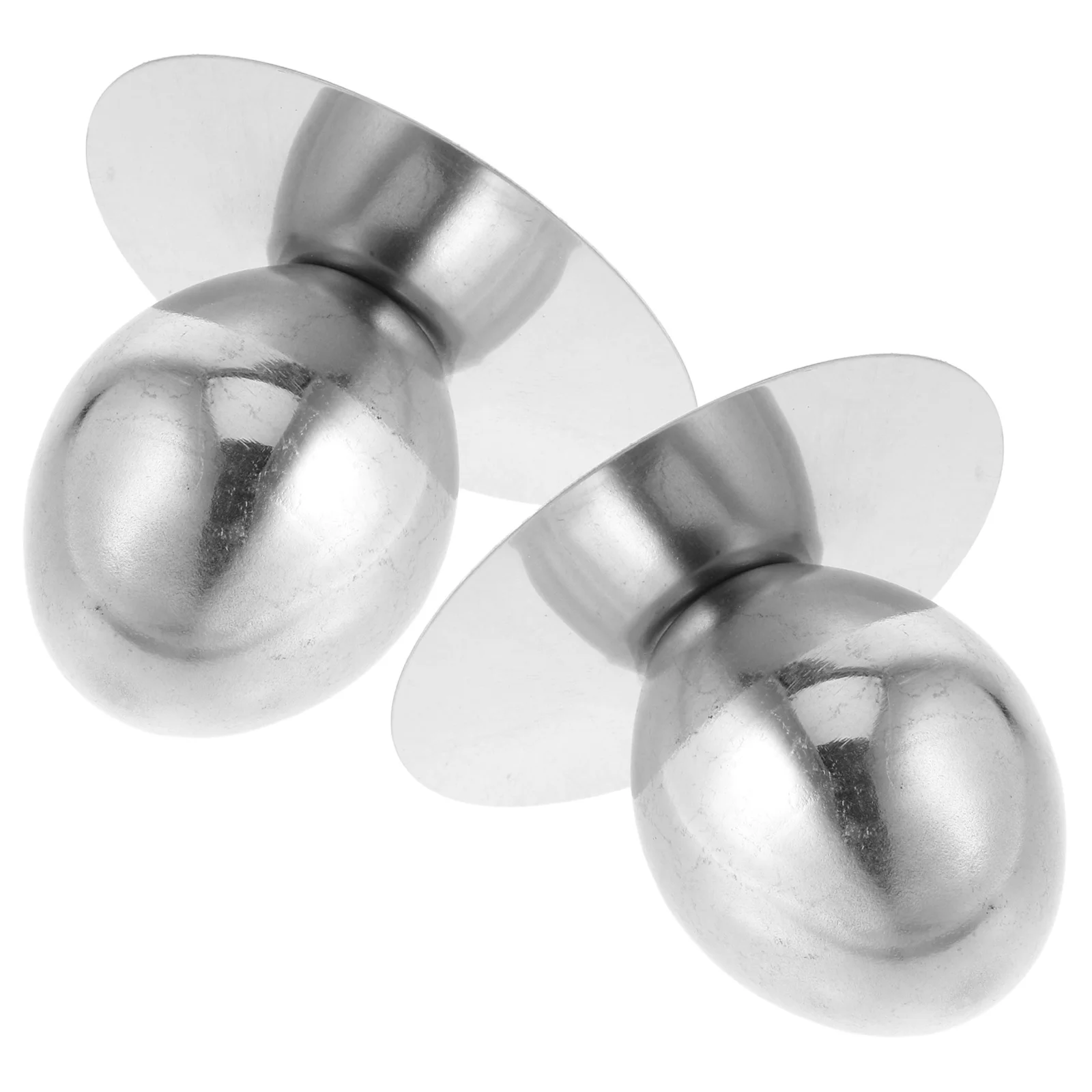 

2pcs Stainless Steel Pot Lid Knob Replacement Universal Cookware Handle For Kettle Pan Casserole Kitchen Grip Cap Silver