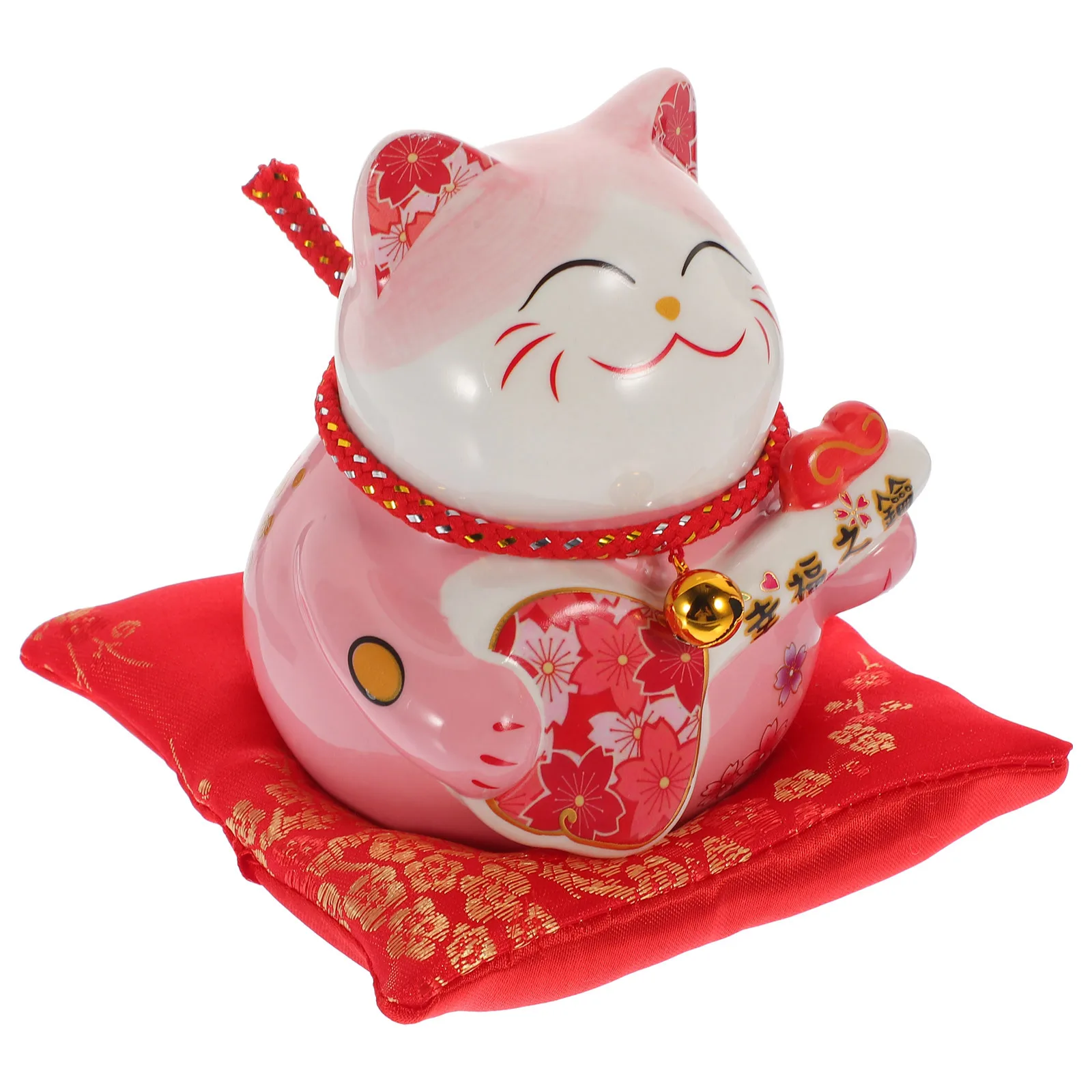 

Fortune Cat Piggy Bank Cute Money Pot Decorative Coin Jar Lucky Cat Coin Bank Household Desktop Saving Jar Birthday Gift