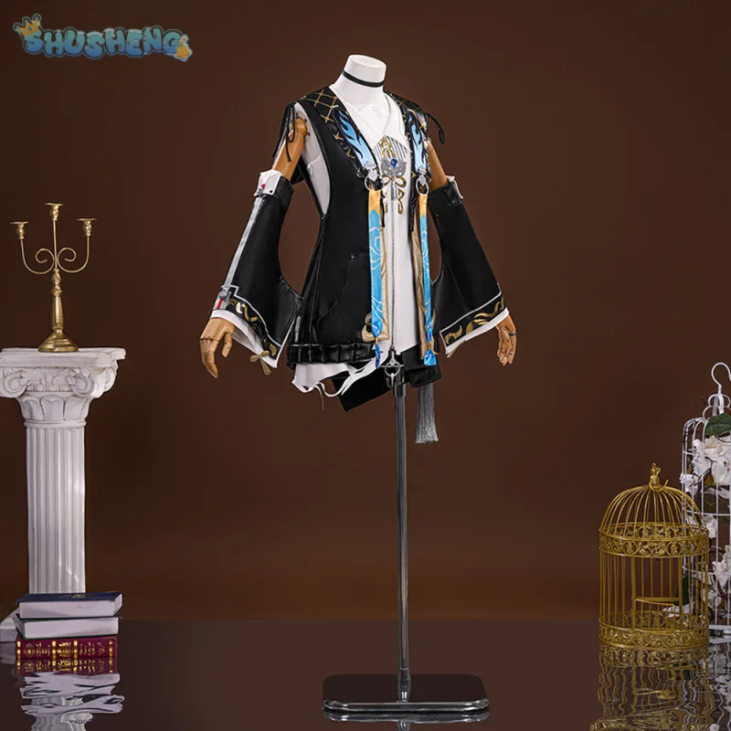 

Игра Wuthering Waves Whisperin Косплей Бу Лин Костюм Хэллоуин вечерние новые мужские и женские милые платья, комплект аксессуаров и реквизита