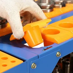 10pcs BT30 BT40 BT50 Sleeve ABS Thickened Square Type Tools Holder Sleeve Cart Tool Wagon CNC Lathe Machine Parts Screw Button