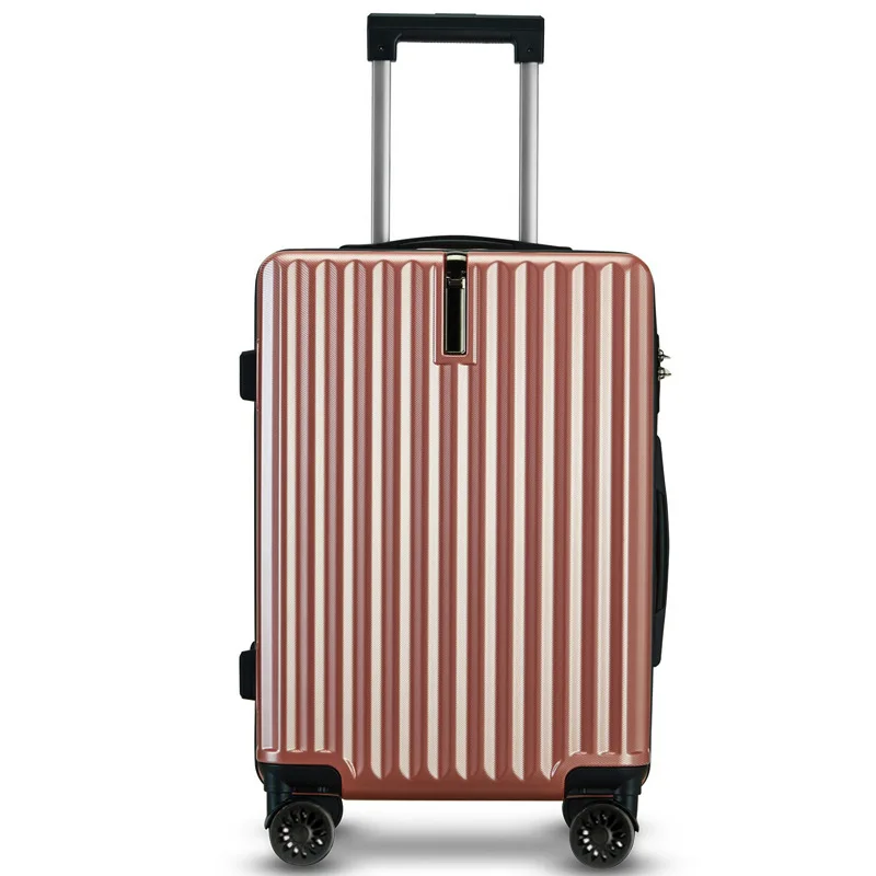 Trolley Case Universal Wheel Travel Men\'s Trolley Women\'s Sturdy And Durable Zippered Luggage Carry On Silent Travel Suitcase