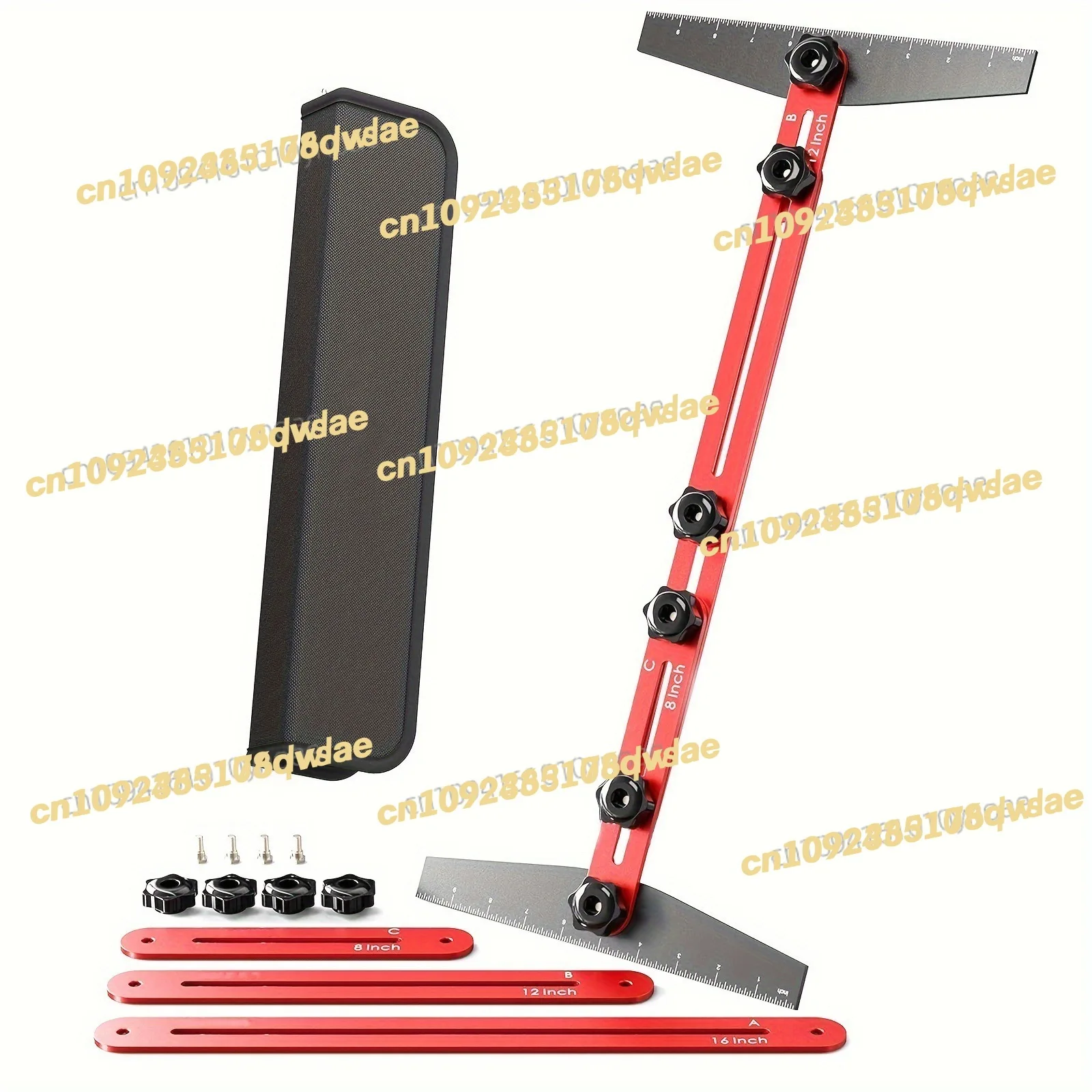 

Multifunctional Staircase Gauge Measuring Folding Ruler Woodworking Decoration Tool Staircase ruler