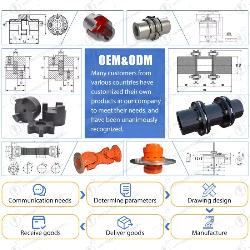 Best Selling Custom Flexible Black Rubber Star Coupling Star Coupling