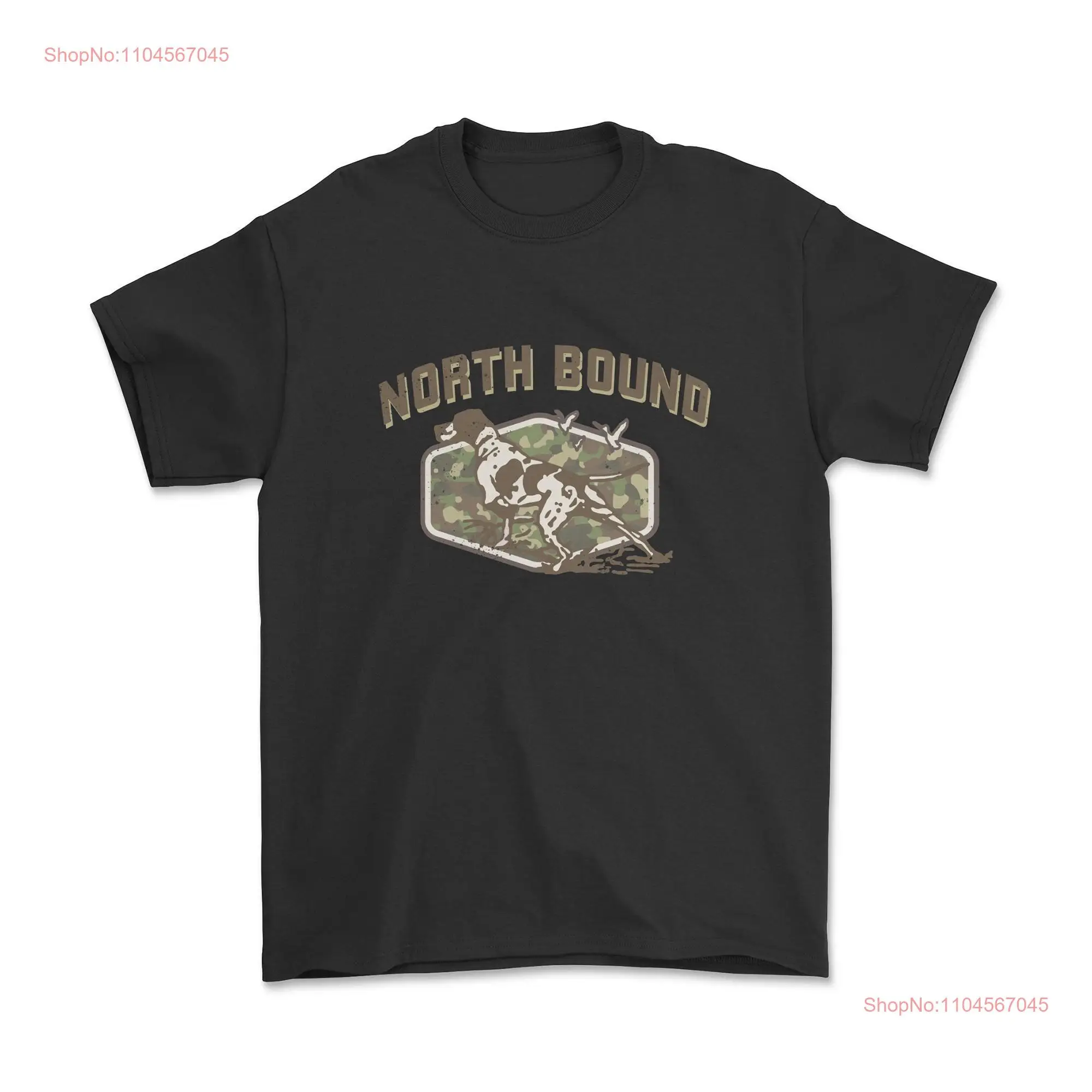 North Bound Duck Hunting Dog T Shirt Retro Lover Adventure Hiking Camping Nature Apparel Vintage Canada