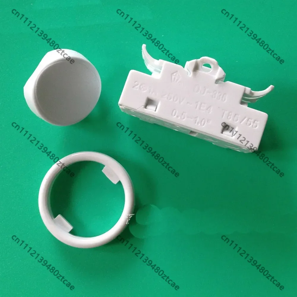 6Pcs Round Rocker Push Button Switch 250V 0.5A OJ-336 DurableControlReplacementLamp Ceiling Lamp Home Electrical Appliance Parts