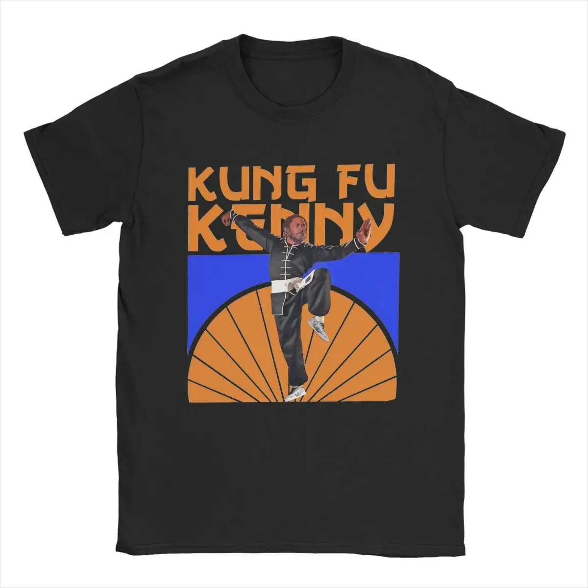 

Funny Kendrick Lamar Kung Fu Kenny T-Shirts Men Round Neck Cotton T Shirt Short Sleeve Tees Plus Size Tops