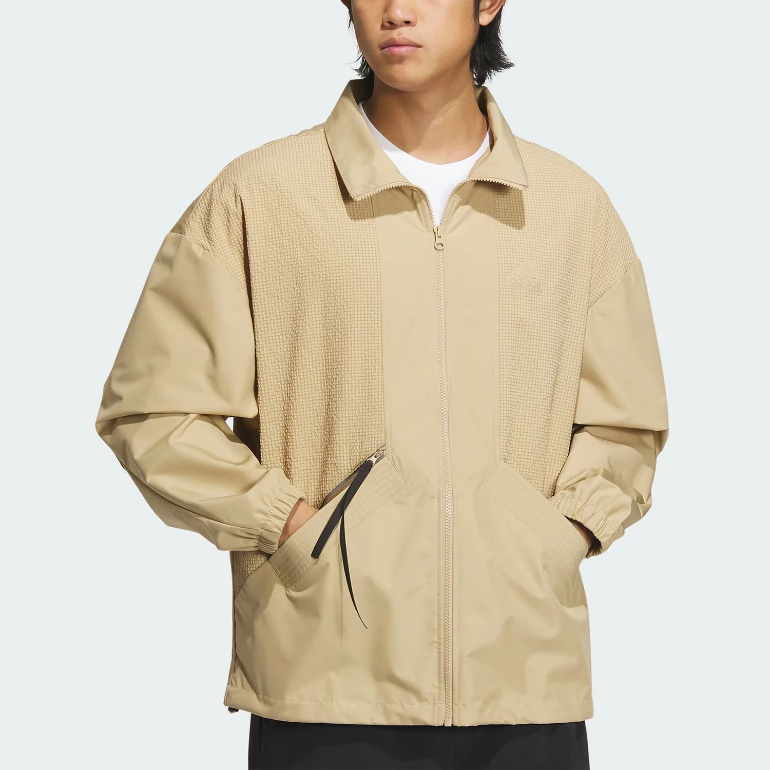 Adidas Genuine New Men's Classic Stand Collar Casual Jacket IM9083