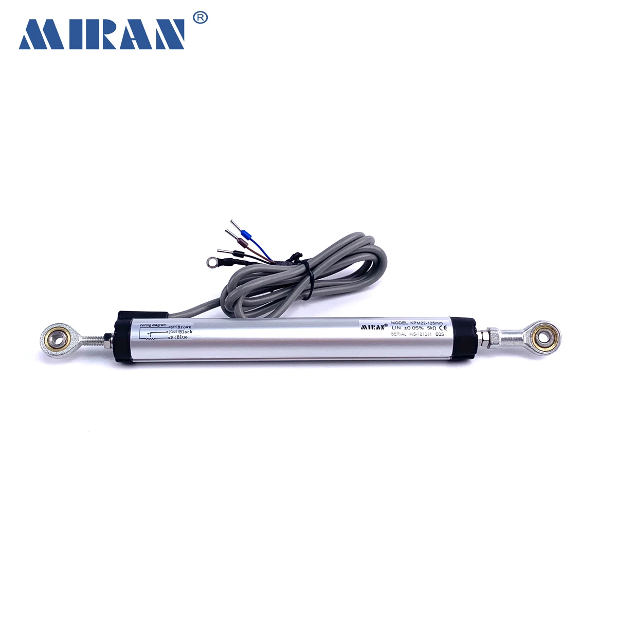 Miran Linear Position Sensor Electric Ruler with 2 Ball Joint KPM22 100mm-300mm Hot Sell Diameter 22mm