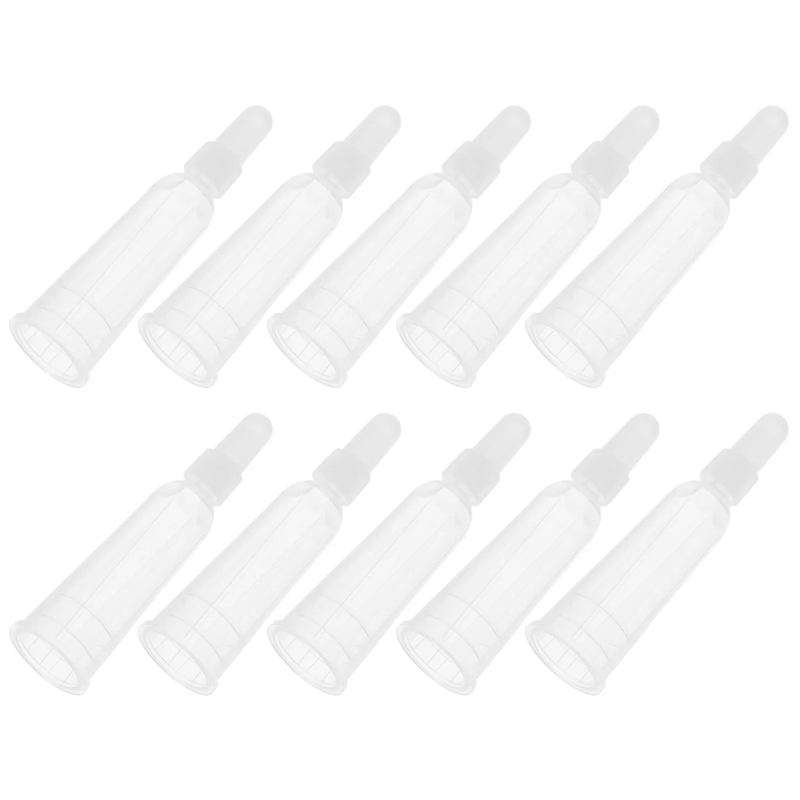 10 قطعة فتاحة أمبولة 2 مللي قبعات قطارة شفافة محول الزجاج سلامة السائل الاستغناء نصائح مختبر طبي البلاستيك أمبولة القبعات العالية #3