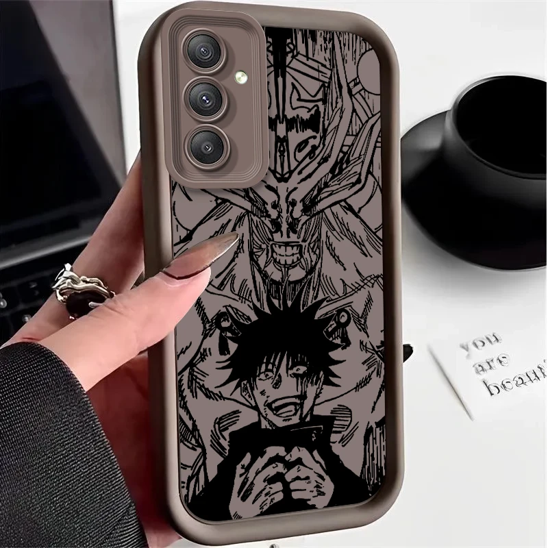 Jujutsu Kaisen Case for Samsung Galaxy A73 A72 A71 A55 5G A54 A52 A52S A51 4G A31 A30 A24 A23 A22 A21S A20S A20 A14 A13 Cover