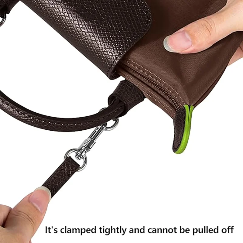 Tracolla per borsa in pelle per mini borsa Longchamp Mocha Accessori per borsa per modifica borsa con tracolla di ricambio durevole