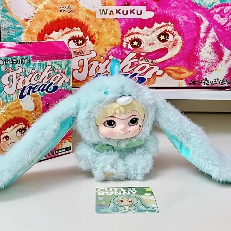 

WAKUKU плюшевая слепая коробка второго поколения Mao Mao Tide, забавная вечеринка, серия Tide, игровые украшения ручной работы, виниловый милый подарок для ребенка.