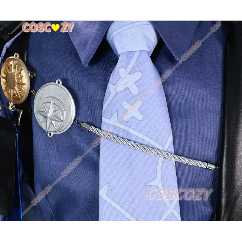 Hugo Cosplay Costume Wig Game Zenless Zone Zero Hugo Uniform Mockingbird New Eridu Hugo Vlad Ravenlock Halloween Party Suits