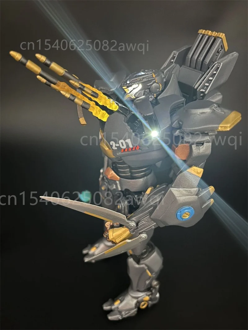 Neca Pacific Rim Figure Striker Eureka Japanese Mecha Bandai LED Thirteen locations With Led Light Luminuos Version Toys Gifts