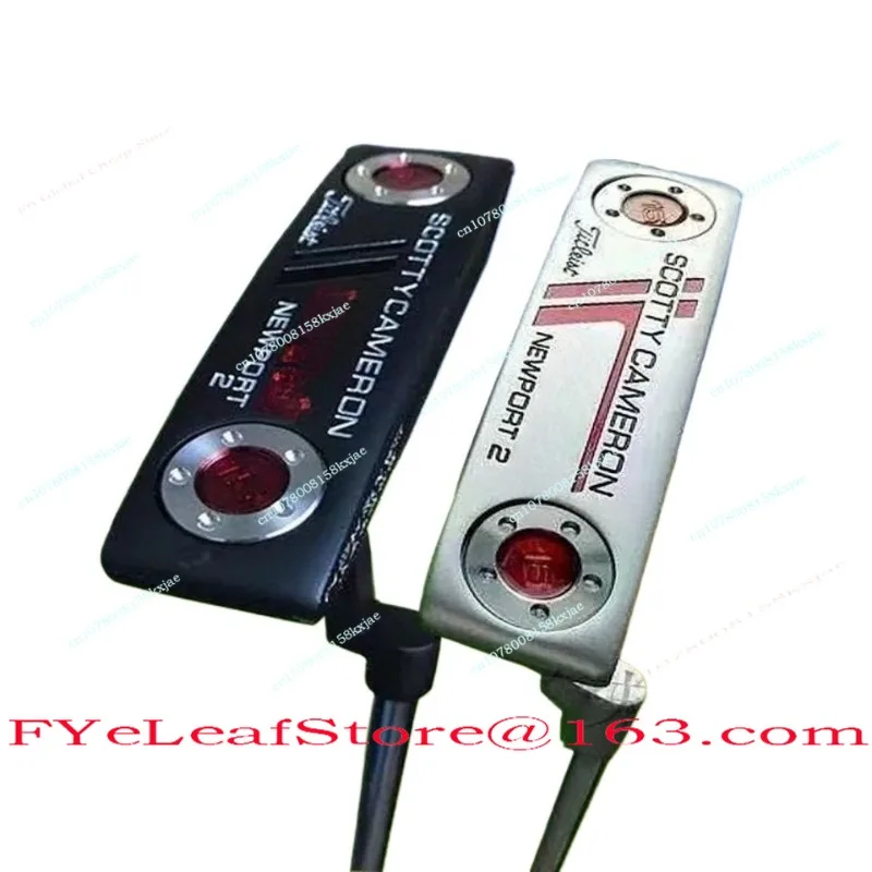 putter-de-club-de-golf-noir-et-argent