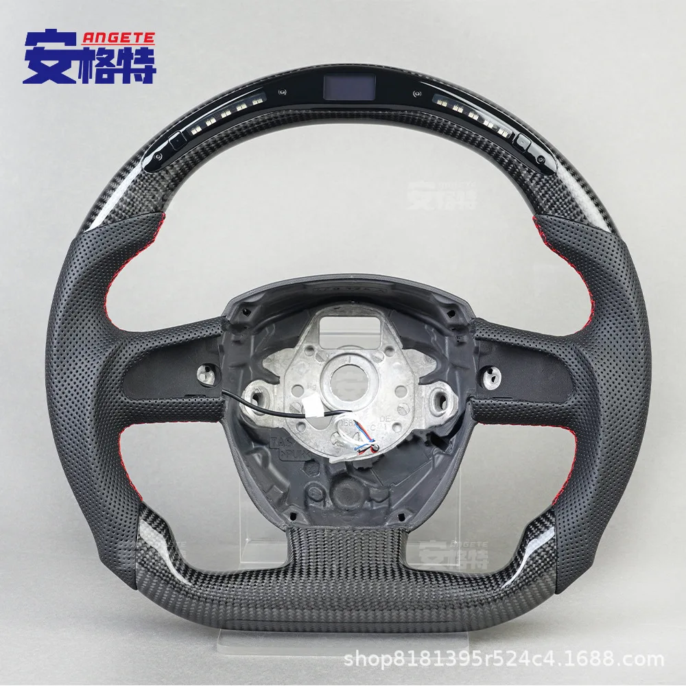 

The list price is oneApplicable to:Suitable for Audi A3/A5/A6/S4/S5/S6/S8 modified carbon fiber steering wheel car steering whee