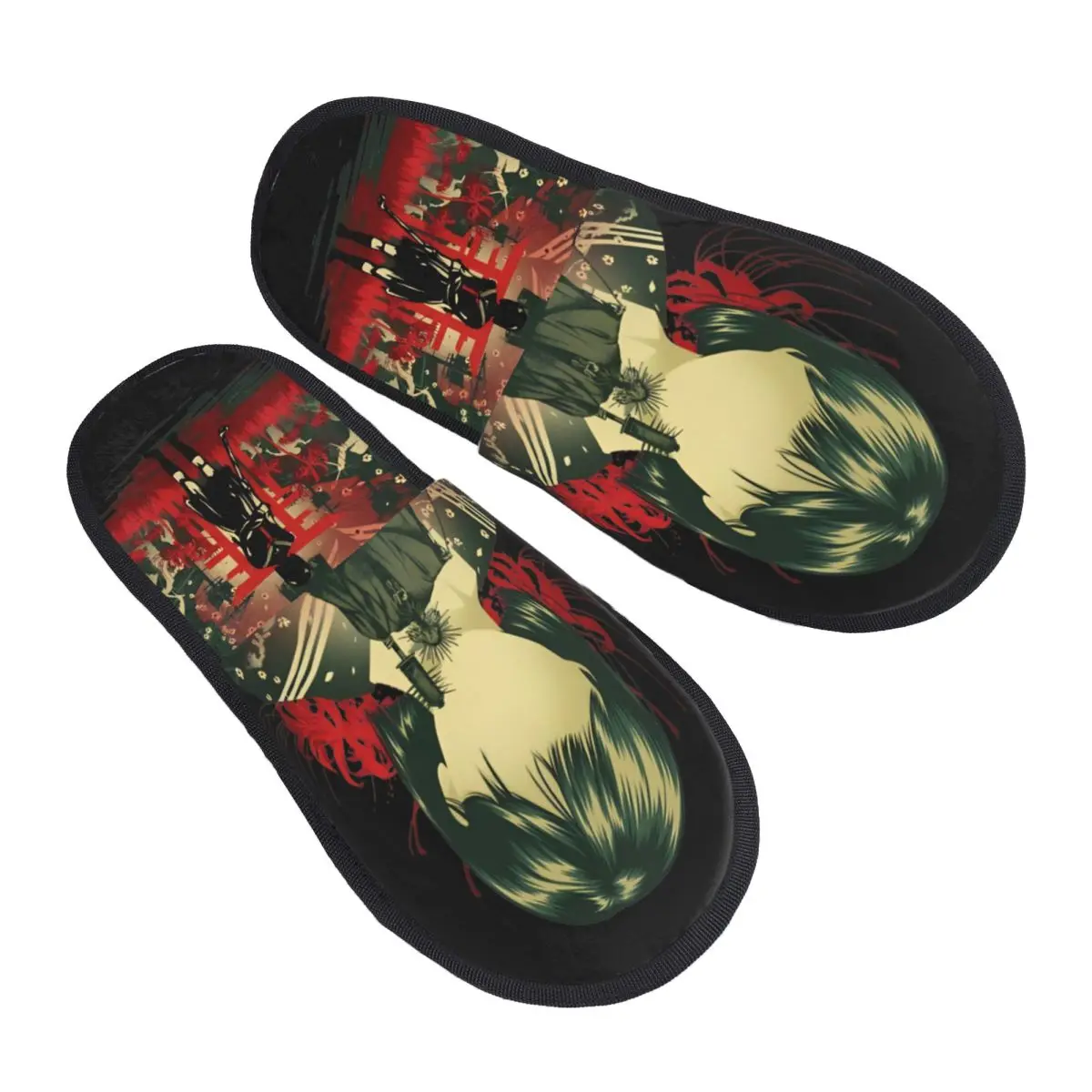 

Silent Hill F Blossom Art House Slippers Anti Slip Soft Memory Foam Slippers Indoor