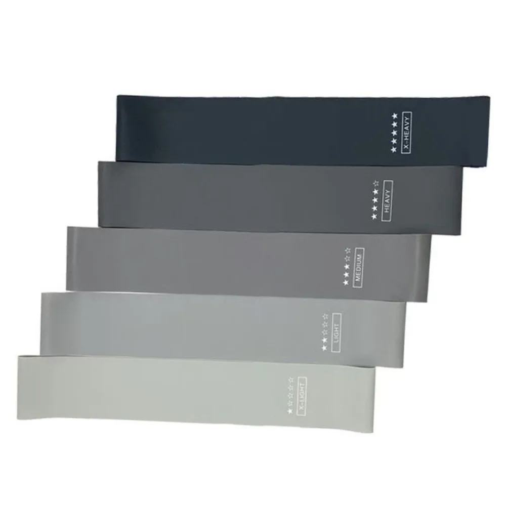 

5Pcs TPE Fitness Resistance Bands Stretching Durable Yoga Sport Elastic Bands Pilates Hip Circle Expander Bands Gym Equipment