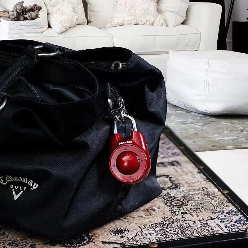 Master Lock Portable Fun Rotating Disk Password fissa Gym Locker combinazione di sicurezza Escape Room Lock