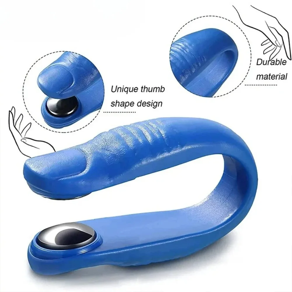 1 قطعة المفصل المغناطيسي إصبع النمر نقطة تدليك كليب نقطة الوخز مدلك الإبهام نقطة الوخز تدليك مشبك من البلاستيك للدورة الدموية #5