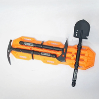 Simulation Shovel Three-piece Set Decorative Parts for 1/10 1/8 RC Crawler Car TRX4 Defender RC4WD D90 AXIAL SCX10 MK07 Tank 300