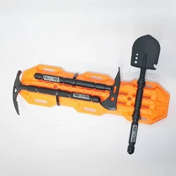 Simulation Shovel Three-piece Set Decorative Parts for 1/10 1/8 RC Crawler Car TRX4 Defender RC4WD D90 AXIAL SCX10 MK07 Tank 300